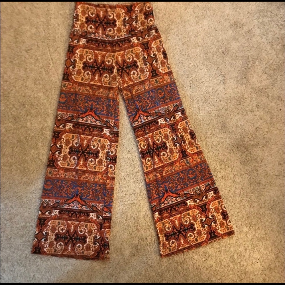 Tribal Boho Palazzo Pants
